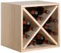 Casier à bouteilles modulaire en pin 12 bouteilles - 5