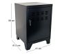 Casier de rangement en métal pour enfants 59 cm - 9