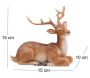 Cerf couché en résine - Farmwood animals