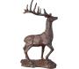 Cerf décoratif en fonte 20 x 13 x 32 cm