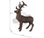 Cerf en fonte 25 cm - AUB-3359