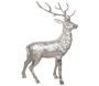 Très grand Cerf sur pied en aluminium - AUB-6962
