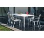 Chaise aluminium textilène Linea (Lot de 2) - PRL-0198