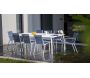 Chaise aluminium textilène Linea (Lot de 2) - PROLOISIRS