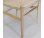 Chaise Ming en teck naturel et synthétique - outdoor - 7