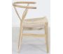 Chaise Ming en teck naturel et synthétique - outdoor - 10