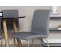Chaise en acier imitation bois et gris Mace (Lot de 2) - Venture Home