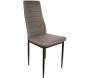 Chaise assise et dossier en PVC Victor