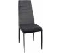 Chaise assise en velours Victor