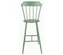 Chaise bar en métal laqué -Samos (Lot de 2) - 7