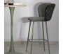 Chaise de bar en tissu et métal Alaska (Lot de 2) - MAURO FERRETTI