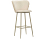 Chaise de bar en tissu et métal Alaska (Lot de 2) - 199