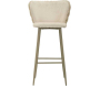 Chaise de bar en tissu et métal Alaska (Lot de 2) - 5