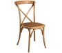 Chaise bistro en orme empilable