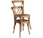 Chaise bistro en orme empilable - AUBRY GASPARD