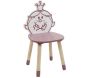 Chaise en bois pour enfant Monsieur madame