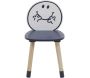 Chaise en bois pour enfant Monsieur madame - CMP-4656