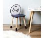 Chaise en bois pour enfant Monsieur madame - MONSIEUR MADAME