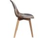 Chaise en bois de hêtre et polypropylène Patchwork (Lot de 2) - 5