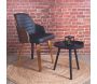 Chaise en bois et polyuréthane Nash - THE HOME DECO FACTORY