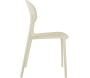 Chaise colorée en polypropylène Cheer - LEITMOTIV