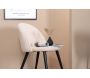 Chaise avec dossier matelassé Velvet (Lot de 2) - 7