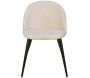 Chaise avec dossier matelassé Velvet (Lot de 2) - 199