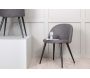 Chaise avec dossier matelassé Velvet (Lot de 2) - Venture Home