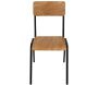 Chaise écolier en bois (Lot de 2) - CMP-5057