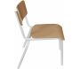 Chaise écolier pour enfant en bois et métal - 49,90