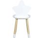 Chaise enfant en bois étoile - 24,90