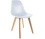 Chaise enfant scandinave bois et polypropylène