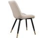 Chaise ergonomique en polycarbonate et polyuréthane Emmanuel (Lot de 4) - 369