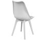 Chaise ergonomique en polycarbonate et polyuréthane Karl (Lot de 4) - 249