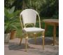 Chaise d'extérieur en rotin et résine - AUBRY GASPARD