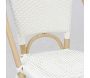 Chaise d'extérieur en rotin et résine (Lot de 4) - 6