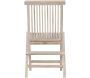 Chaise extérieure en teck Kenya - 5