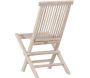 Chaise extérieure en teck Kenya - 8