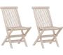 Chaise extérieure en teck Kenya