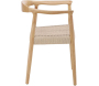 Chaise en hévéa et corde synthétique Lovön (Lot de 2) - 5