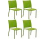 Chaise de jardin Bonbon pour enfant (Lot de 4)