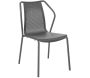 Chaise de jardin empilable en aluminium Bari