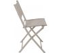 Chaise de jardin pliable en acier Elba - 5