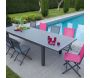 Chaise jardin pliante en aluminium Thema - Alizé