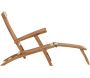Chaise longue de jardin en Teck Kenya - 209