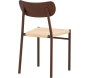 Chaise en métal et contreplaqué Polly 88 x 42 x 55 cm (Lot de 2) - 5