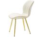 Chaise en métal doré et tissu Space (Lot de 2) - 199