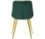 Chaise en métal et tissu Paris (Lot de 2) - 5