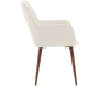Chaise en métal et tissu Tomorrow (Lot de 2) - 7