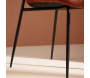 Chaise en métal et tissu bouclette Modesto (Lot de 2) - 7